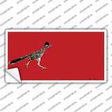 Roadrunner Offset Novelty Sticker Decal