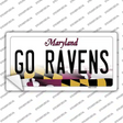 Go Ravens Novelty Sticker Decal
