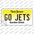 Go Jets Novelty Sticker Decal
