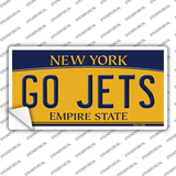 New York Go Jets Novelty Sticker Decal