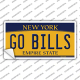 Go Bills Novelty Sticker Decal