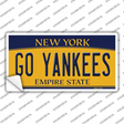 Go Yankees Novelty Sticker Decal