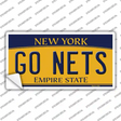Go Nets Novelty Sticker Decal