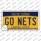 Go Nets Novelty Sticker Decal