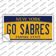 Go Sabres Novelty Sticker Decal