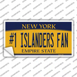 Number 1 Islanders Fan Novelty Sticker Decal