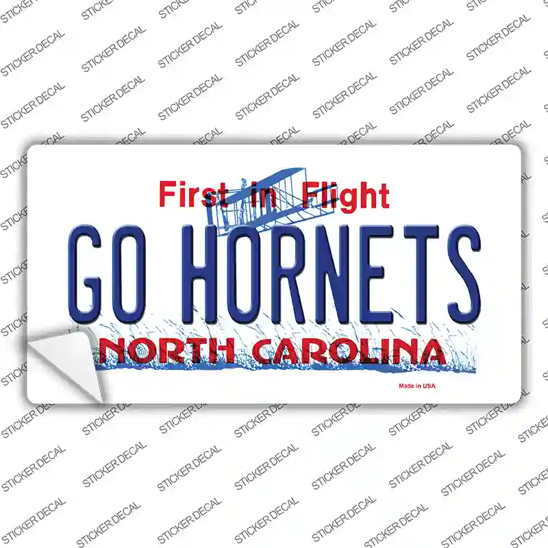 Hornets Fan Novelty Sticker Decal