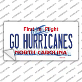 Go Hurricanes Novelty Sticker Decal