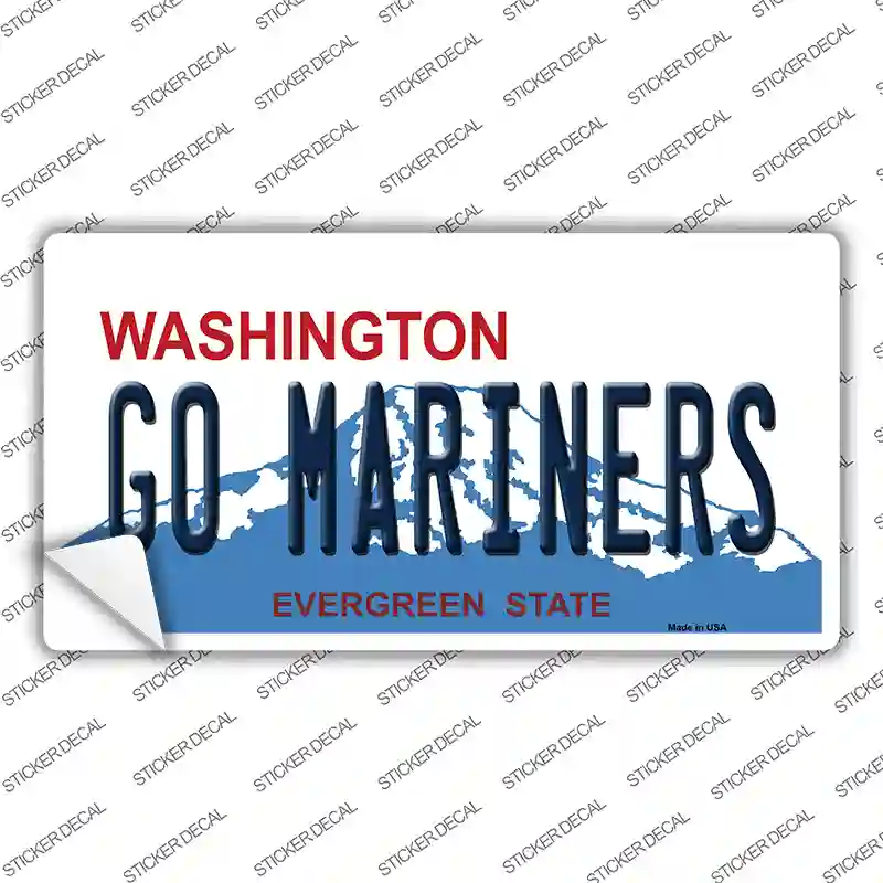 Go Mariners Novelty Sticker Decal