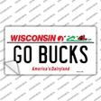 Go Bucks Novelty Sticker Decal