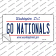 Go Nationals Novelty Sticker Decal