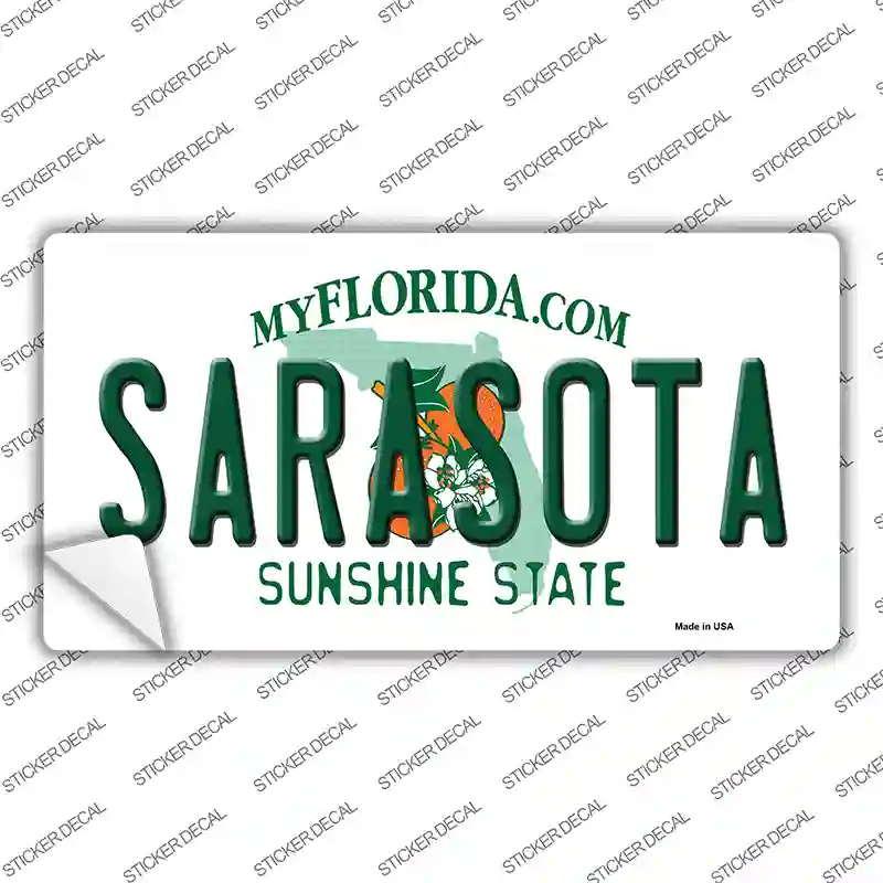 Sarasota Florida Novelty Sticker Decal