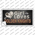 This Girl Loves Her Golden Knights Novelty Sticker Decal