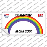 Hawaii Blank Novelty Sticker Decal