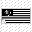 3 Percenter American Flag Novelty Sticker Decal