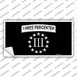 3 Percenter Ring of Stars Novelty Sticker Decal