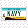 Navy Arizona Novelty Sticker Decal