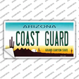 Coast Guard Arizona Novelty Sticker Decal