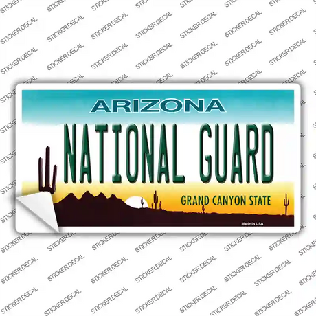 National Guard Arizona Novelty Sticker Decal