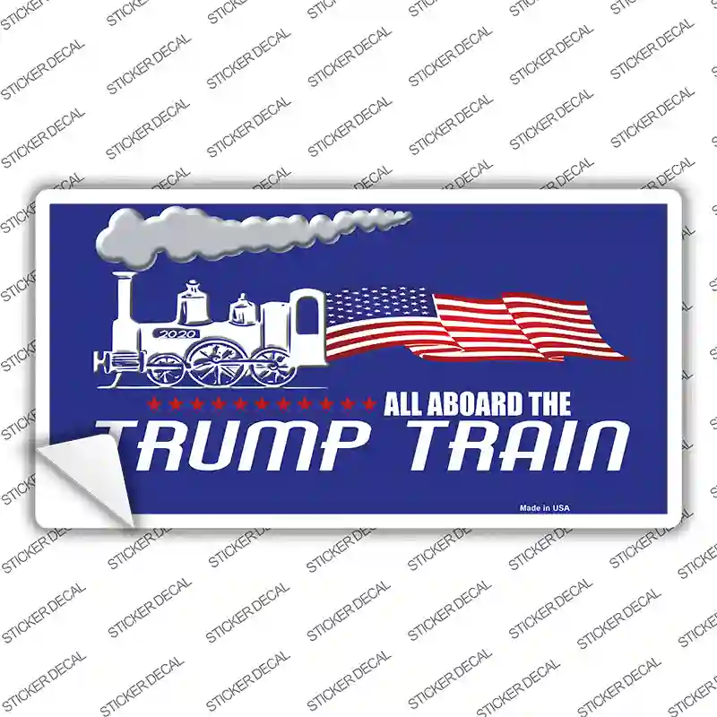 Trump Train Novelty Sticker Decal