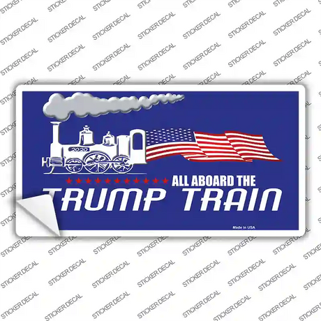 Trump Train Novelty Sticker Decal