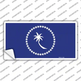 Chuuk Island Flag Novelty Sticker Decal