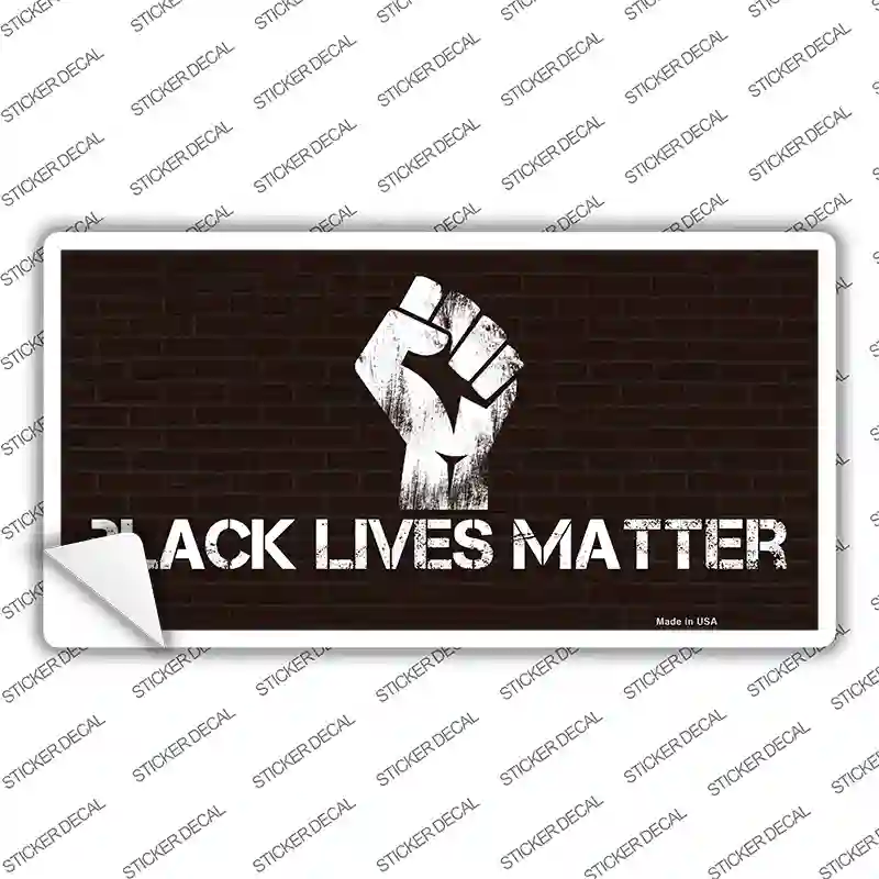 Black Lives Matter Brick Novelty Sticker Decal