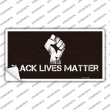 Black Lives Matter Brick Novelty Sticker Decal