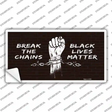 Break The Chains BLM Novelty Sticker Decal