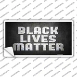 Black Lives Matter Faded Novelty Sticker Decal