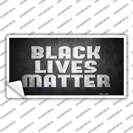 Black Lives Matter Faded Novelty Sticker Decal