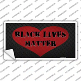 Black Lives Matter Heart Novelty Sticker Decal