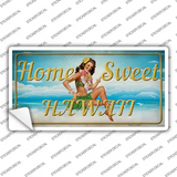 Home Sweet Hawaii Novelty Sticker Decal