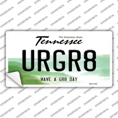 URGR8 Novelty Sticker Decal