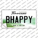 Be Happy Novelty Sticker Decal