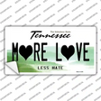 More Love Novelty Sticker Decal