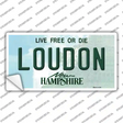 Loudon New Hampshire Novelty Sticker Decal