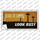 Jesus Is Coming Novelty Sticker Decal