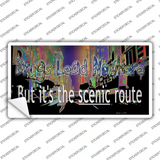 Drugs Lead Nowhere Novelty Sticker Decal