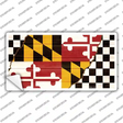Maryland Racing Flag Novelty Sticker Decal