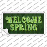 Welcome Spring Novelty Sticker Decal