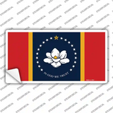 Mississippi Flag Novelty Sticker Decal
