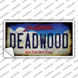 Deadwood South Dakota Rusty Novelty Sticker Decal