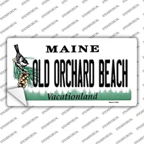 Old Orchard Beach Maine Novelty Sticker Decal