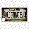 Old Orchard Beach Maine Rusty Novelty Sticker Decal