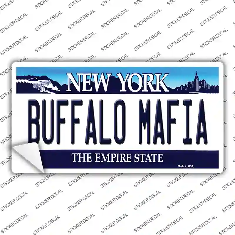 Buffalo Mafia New York Novelty Sticker Decal