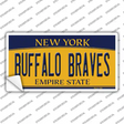 Buffalo Braves New York Novelty Sticker Decal