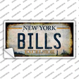 Bills Excelsior New York Rusty Novelty Sticker Decal
