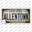 Allentown Excelsior New York Rusty Novelty Sticker Decal