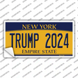 Trump 2024 New York Novelty Sticker Decal